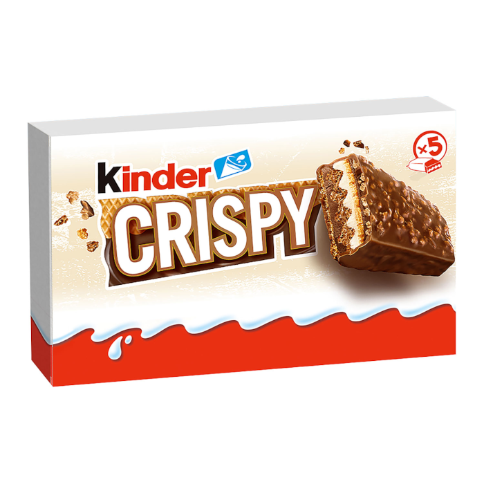 Ferrero Kinder Crispy Crunchy Wafer Bars 5 Pieces 170g / 6oz