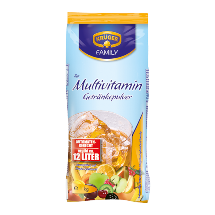 KRÜGER FAMILY Multivitamin Drink Powder 1kg / 2.2lbs