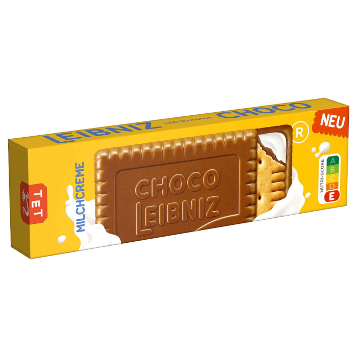 LEIBNIZ Choco Vollmilch Butterkeks mit Milchcreme 125g