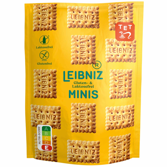 LEIBNIZ Butterkeks Minis Gluten- und Laktosefrei 100g / 3.53oz