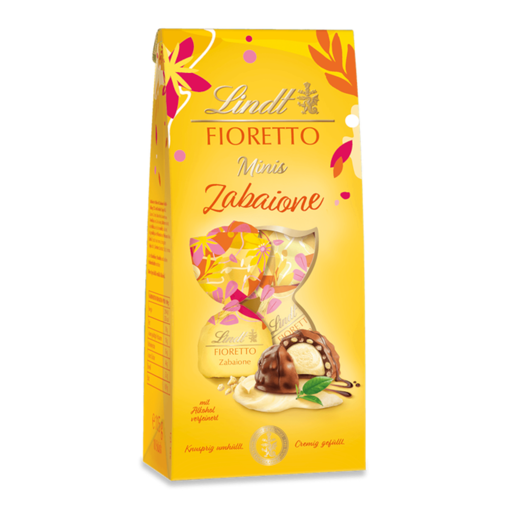 Lindt Fioretto Zabaione Mini Pralinen 115g / 4.05oz
