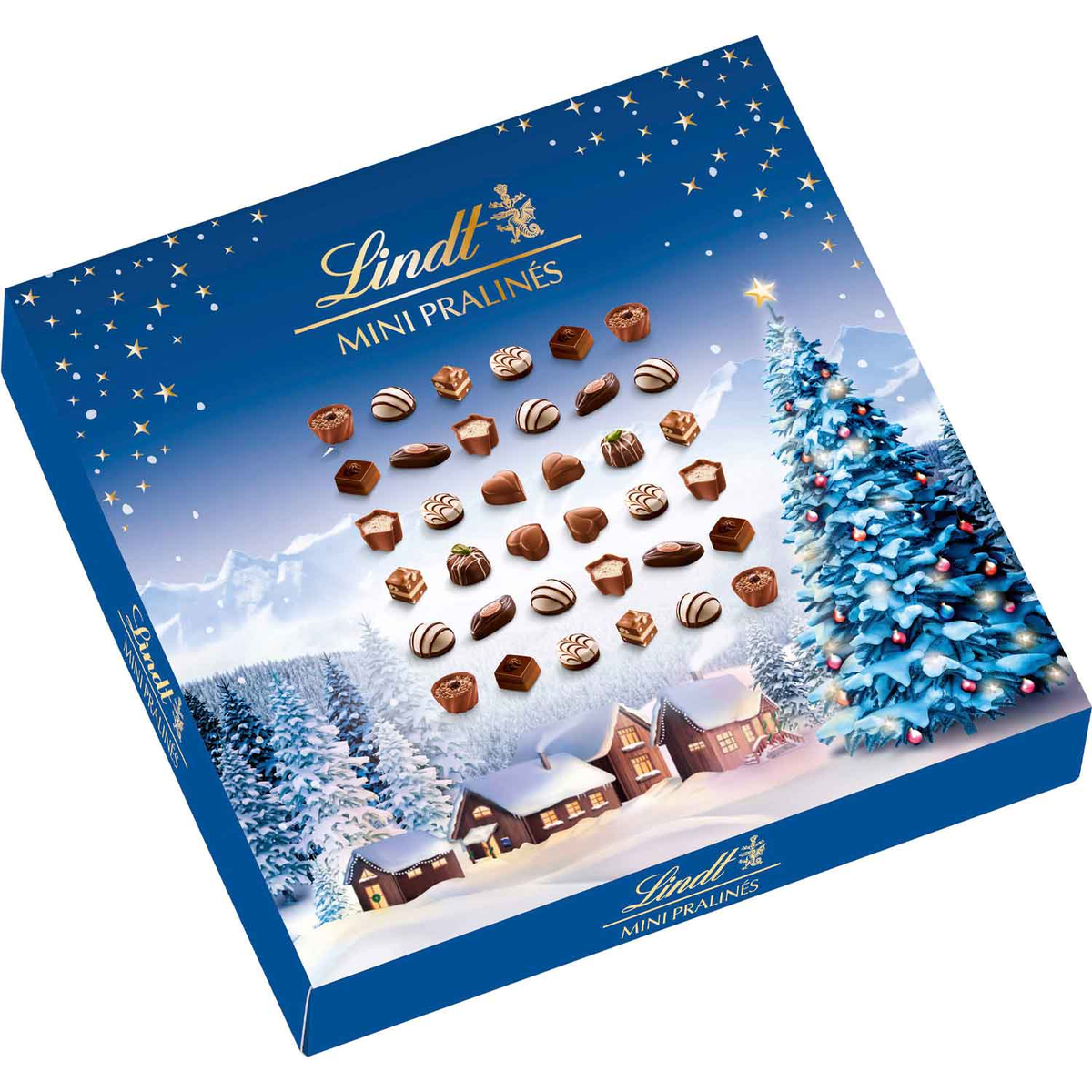Lindt Christmas magic mini bombones 180g / 6.34 oz
