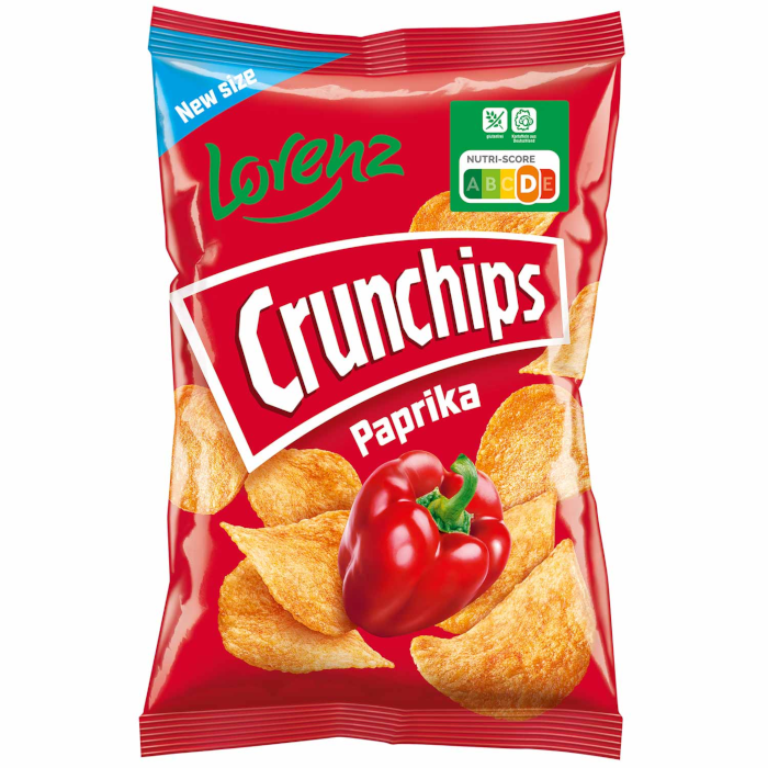 ローレンツ クランチップス パプリカ ポテトチップス 150g / 5.29oz