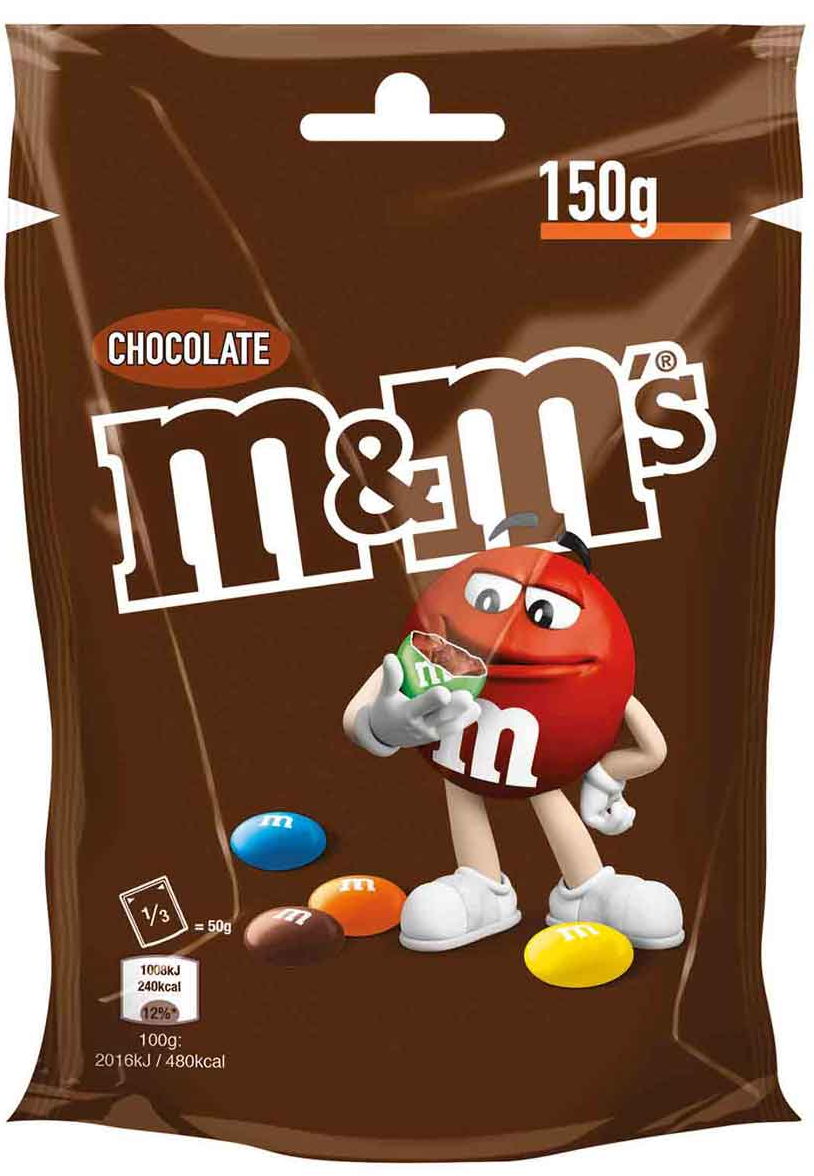 M&M'S Chocolate, Dragierte Schokolinsen 150g / 5.29oz
