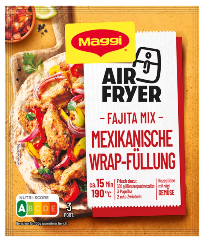Maggi Fix Seasoning Mix for Air Fryer Fajita Mix 27g / 0.92oz