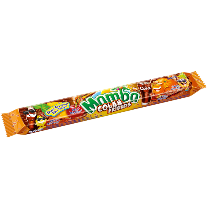 Storck Mamba Cola & Friends fruchtige Kaubonbons 106g / 3.73oz