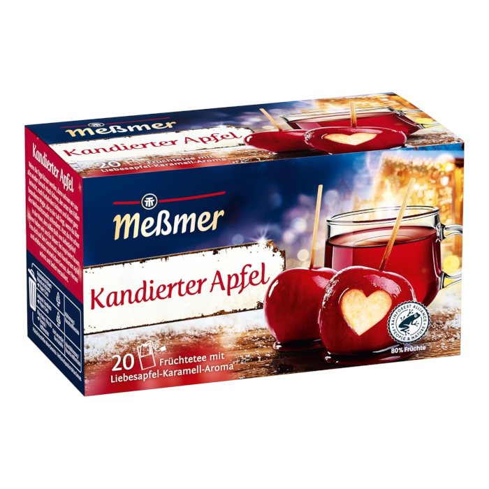 Meßmer Kandierter Apfel Früchtetee 20 Teebeutel