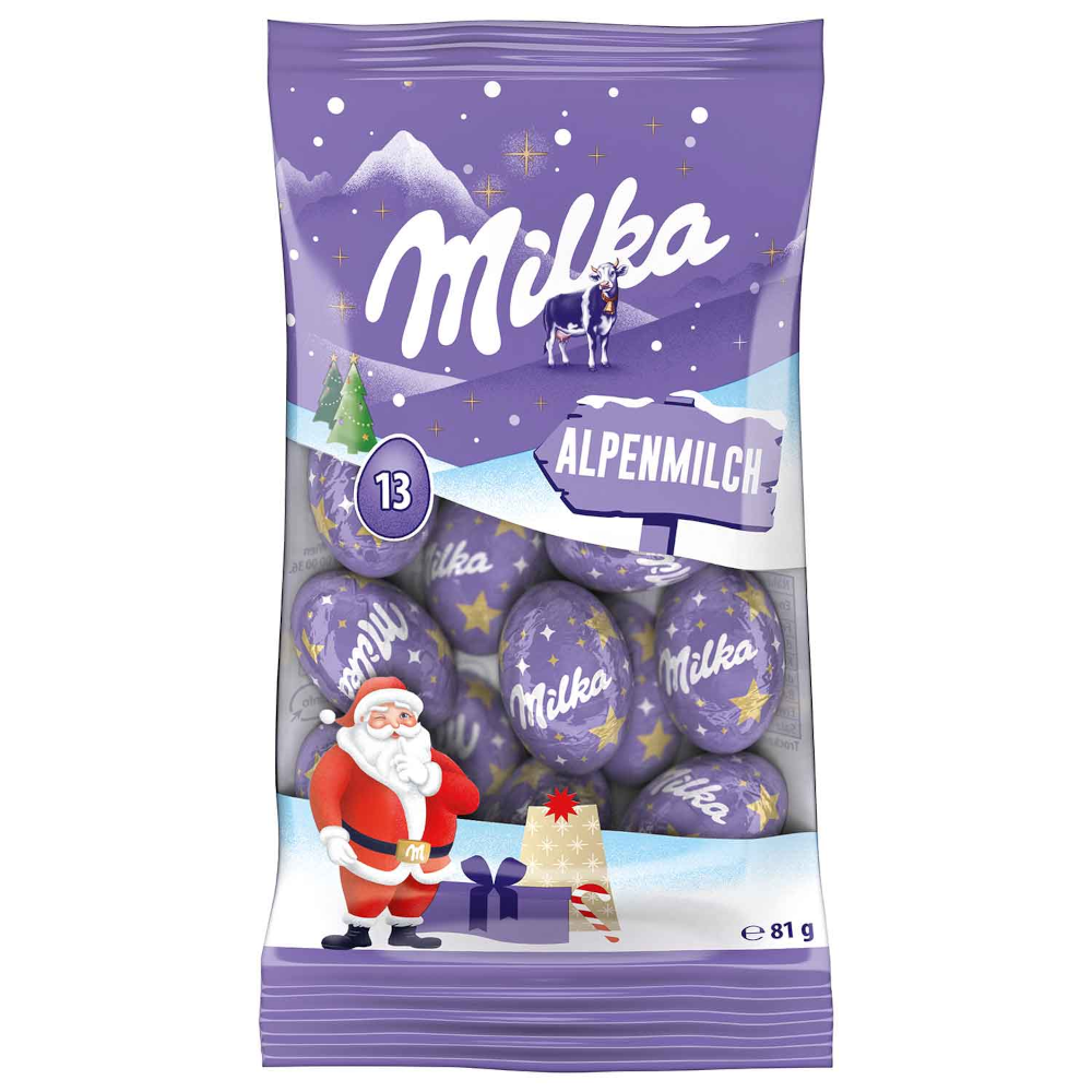 ミルカ クリスマスボール アルペンミルク 81g / 2.86oz