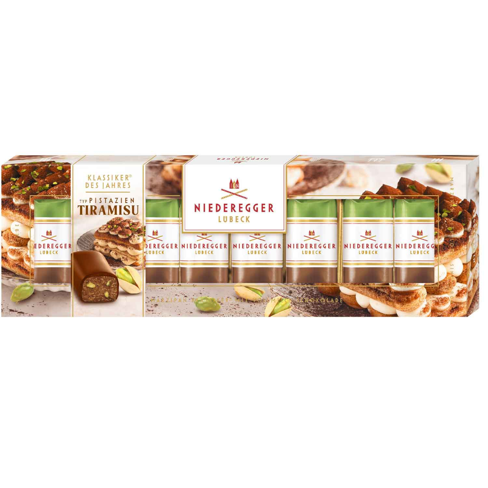 Niederegger Marzapane Classico dell'Anno Tipo Pistacchio Tiramisu 100g