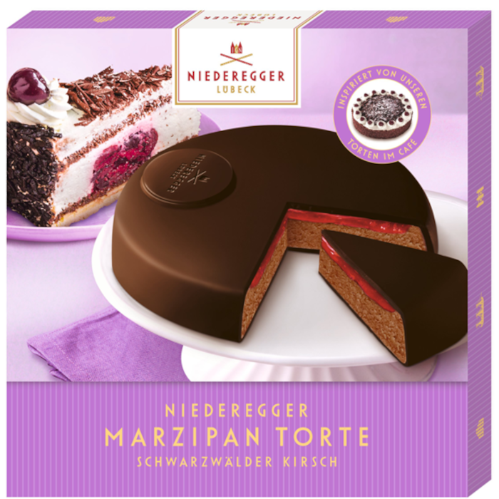 Niederegger Marzipan Cake Black Forest Cherry 185g / 6.52oz