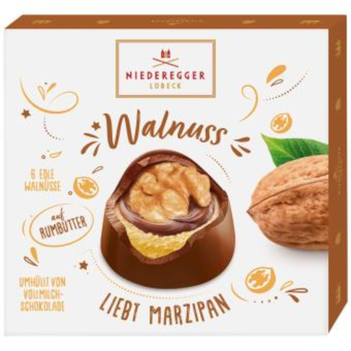 Niederegger Pralines "Walnut Loves Marzipan" 108g / 3.81oz