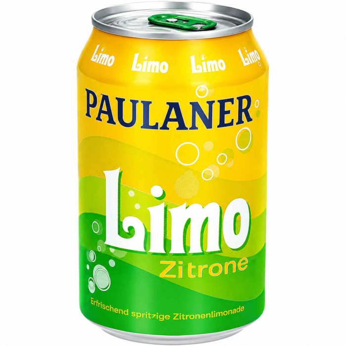 Paulaner Lemon Limo Soft Drink 330 ml / 11.16 fl. oz.
