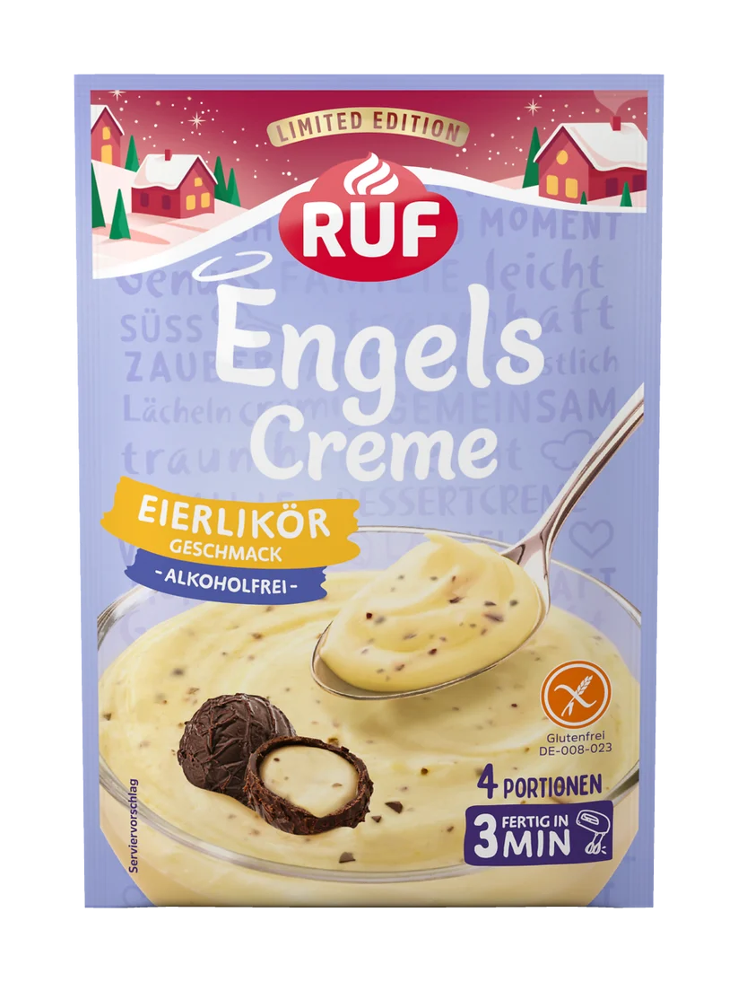 RUF Angel Mousse Eggnog Flavor, Alcohol-free 65g / 2.29oz