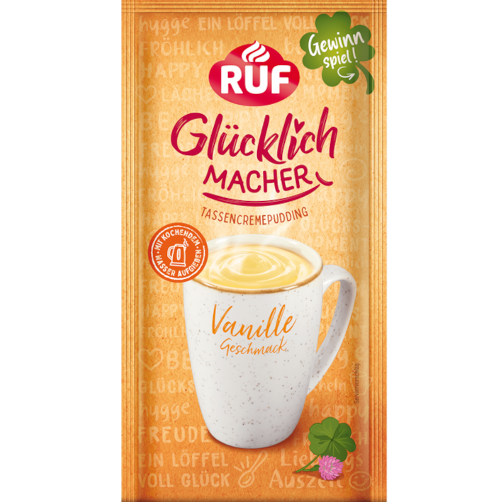 RUF Happiness Maker Cup Cream Pudding Vanilla 59g / 2.08oz