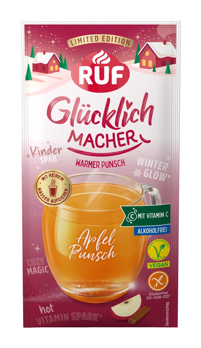 RUF Happiness Booster warm apple punch, non-alcoholic 42g / 1.48oz