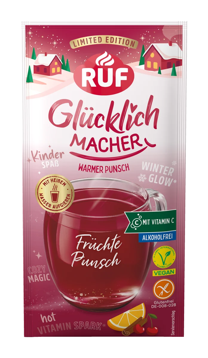RUF Happiness Maker Warm Fruit Punch, Non-alcoholic 42g / 1.48oz