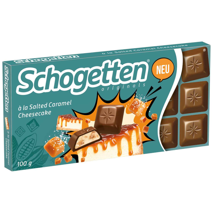Trumpf Schogetten à la Tarta de queso con caramelo salado 100 g / 3,52 oz