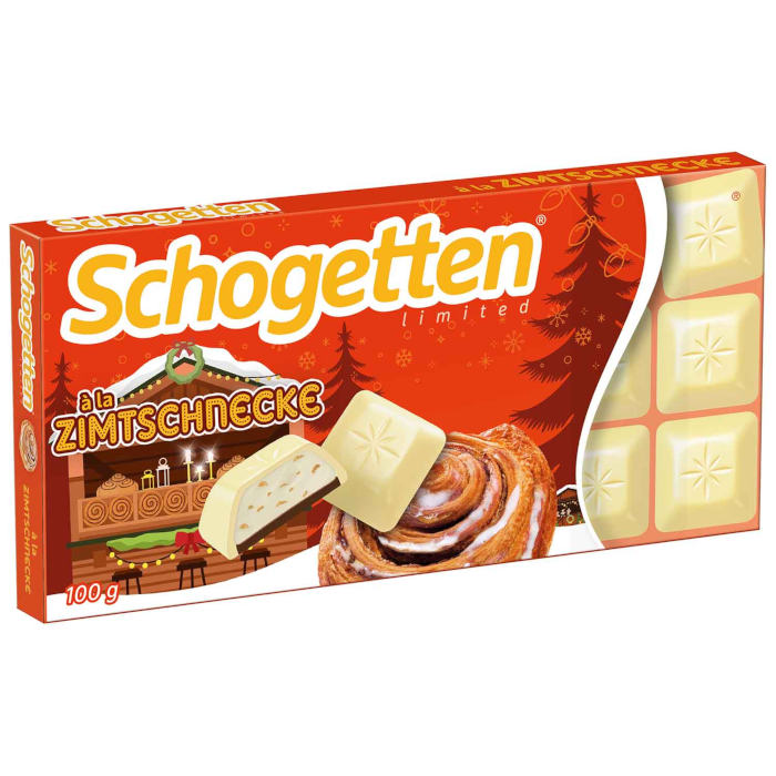 Schogetten à la Zimtschnecke Limited Winter Edition Chocolate 100g
