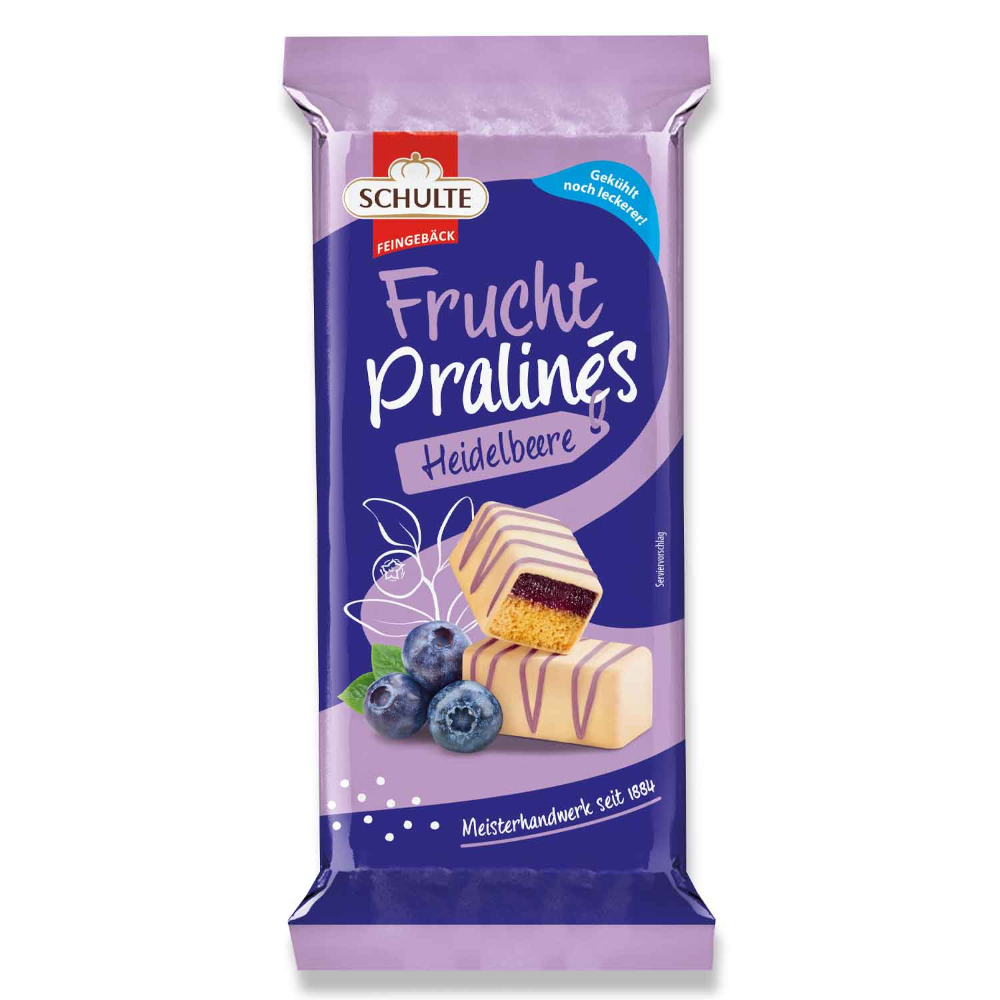 Schulte Frucht Pralinés Heidelbeere 100g / 3.52oz