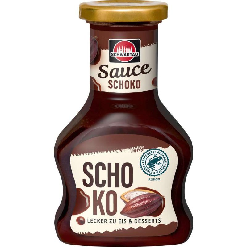 シュヴァルタウ デザートソース チョコレート 125ml / 4.22fl.oz.