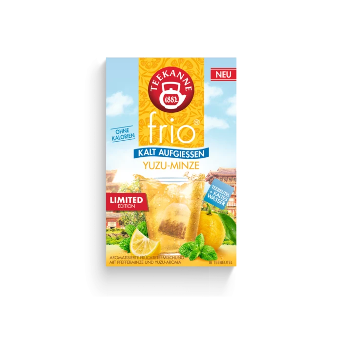 Teekanne frio Yuzu-Mint Tea for cold brewing 18 tea bags