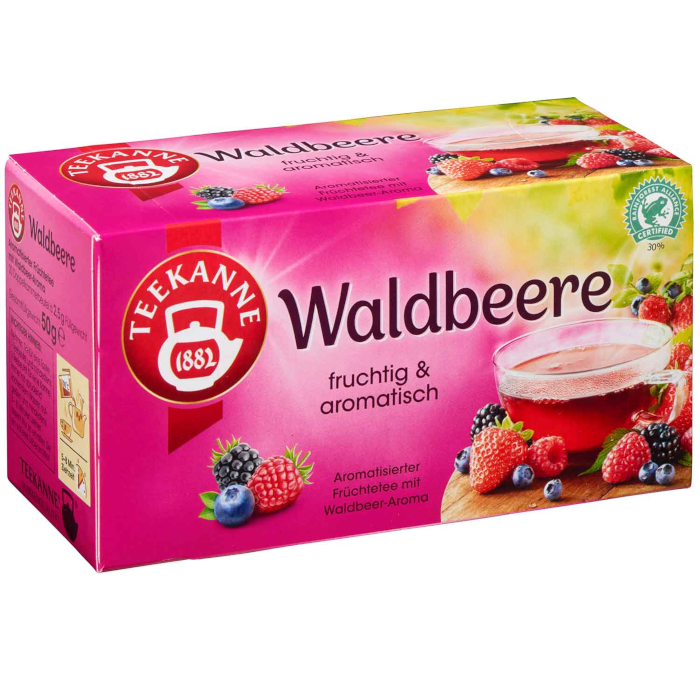 Teiera Tè alla frutta Frutti di bosco 20 bustine