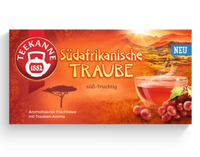 Teekanne Südafrikanische Traube (South African grapes)