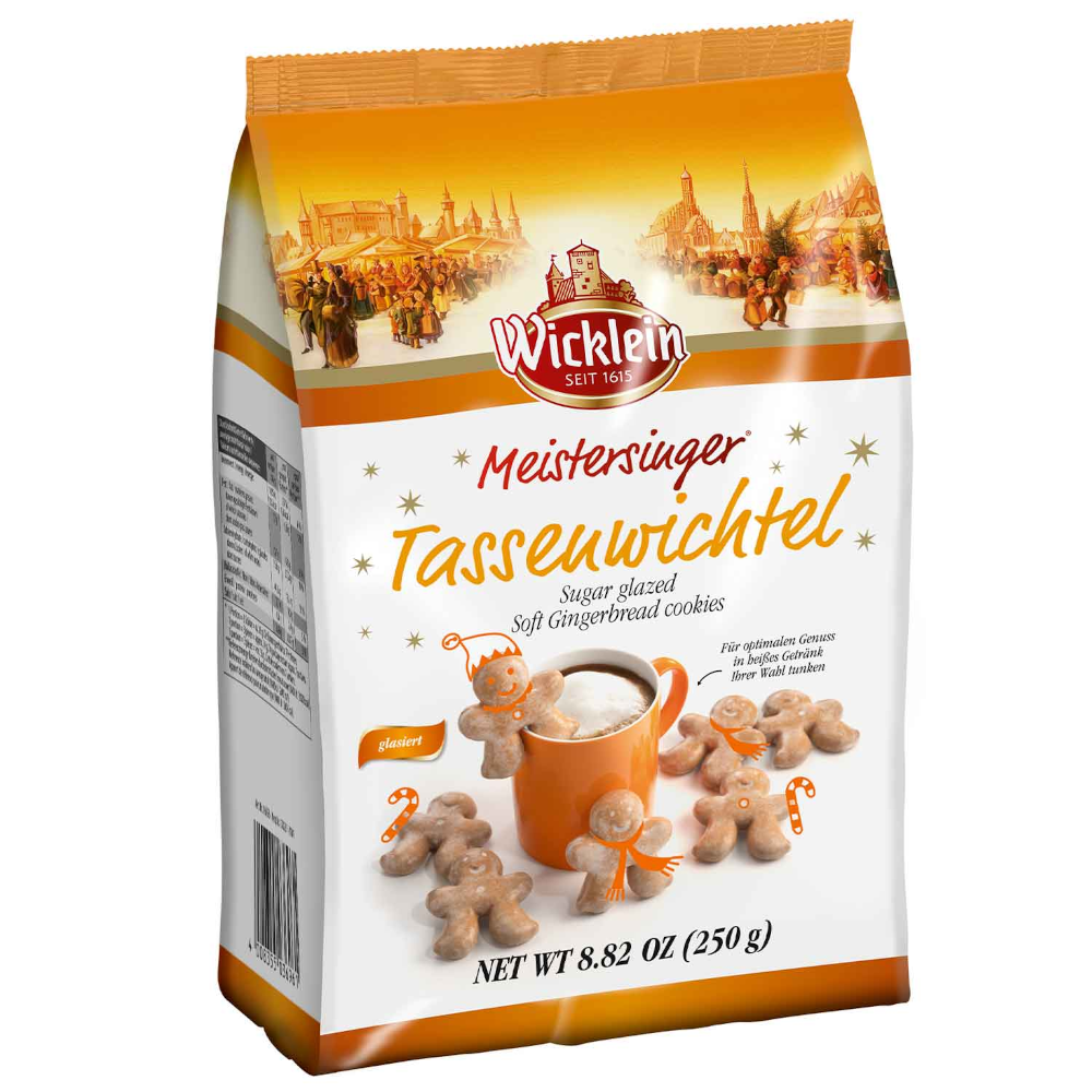 Wicklein Meistersinger Tassenwichtel glasiert 250g / 8.81oz