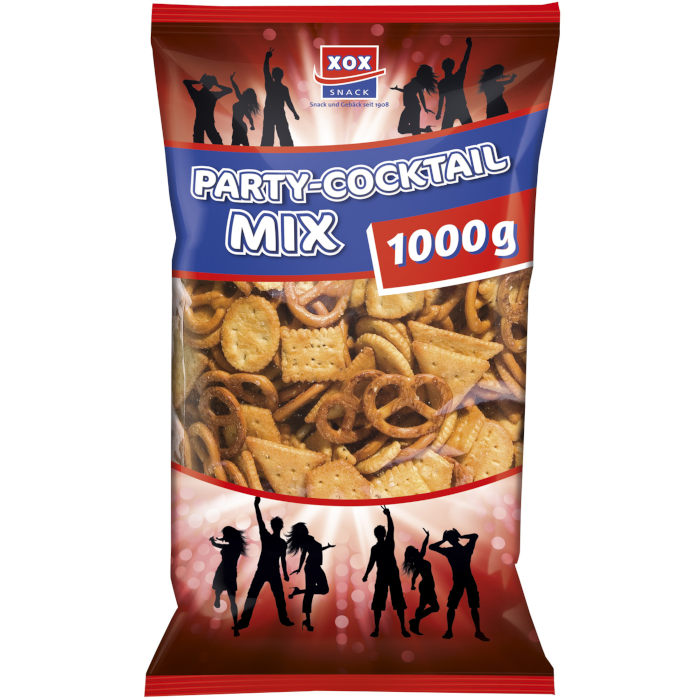 XOX Party-Cocktailmix Knabbergebäck 1kg / 35.27oz