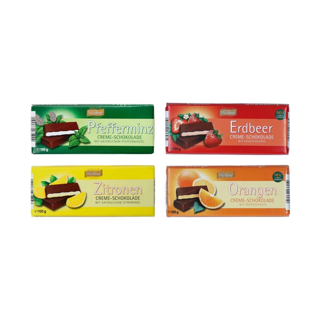 Böhme cream chocolate tasting set with 10% discount
