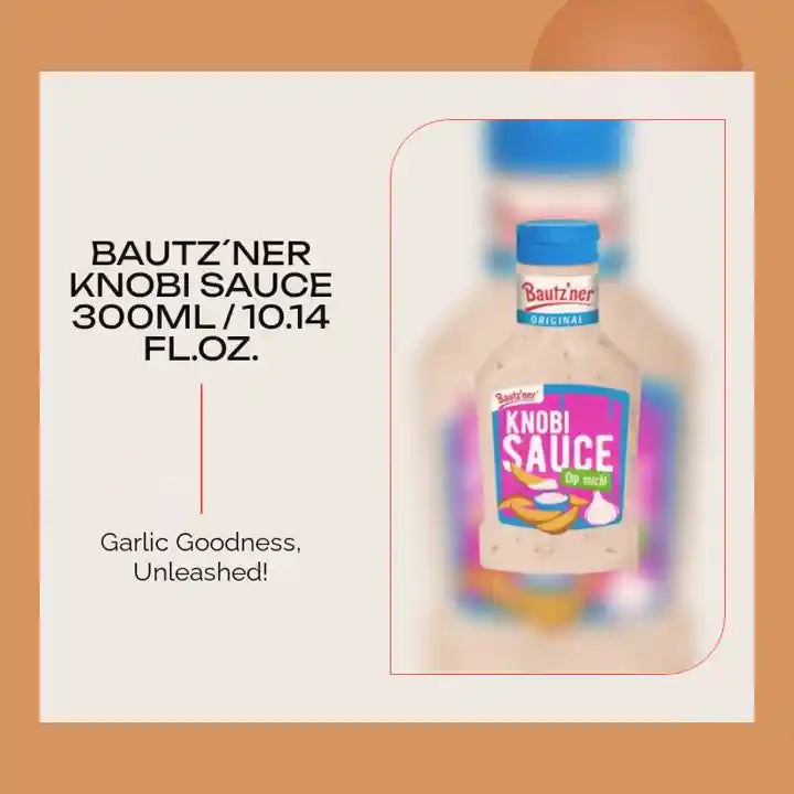 Bautz&acute;ner Knobi Sauce 300ml / 10.14 fl.oz. by@Outfy
