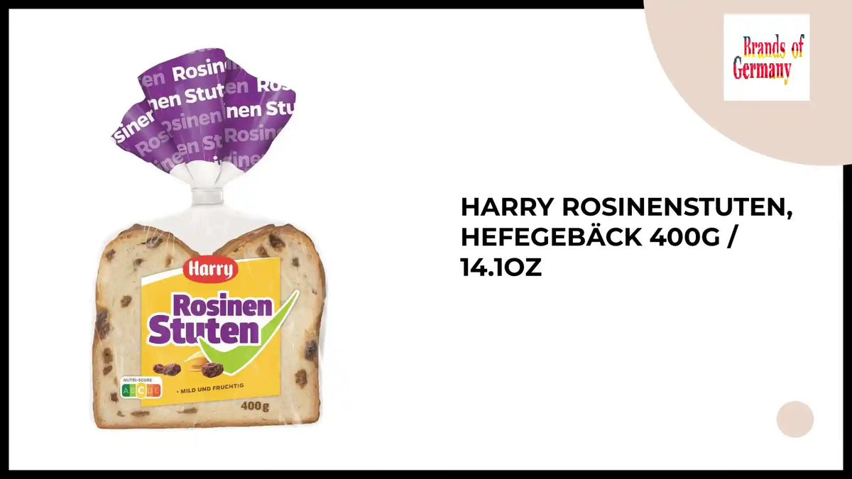 Harry Rosinenstuten, Hefegeb&auml;ck 400g / 14.1oz by@Outfy