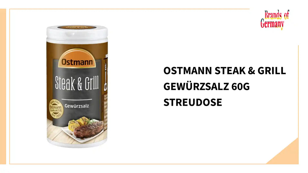 Ostmann Steak & Grill Gew&uuml;rzsalz 60g Streudose by@Outfy