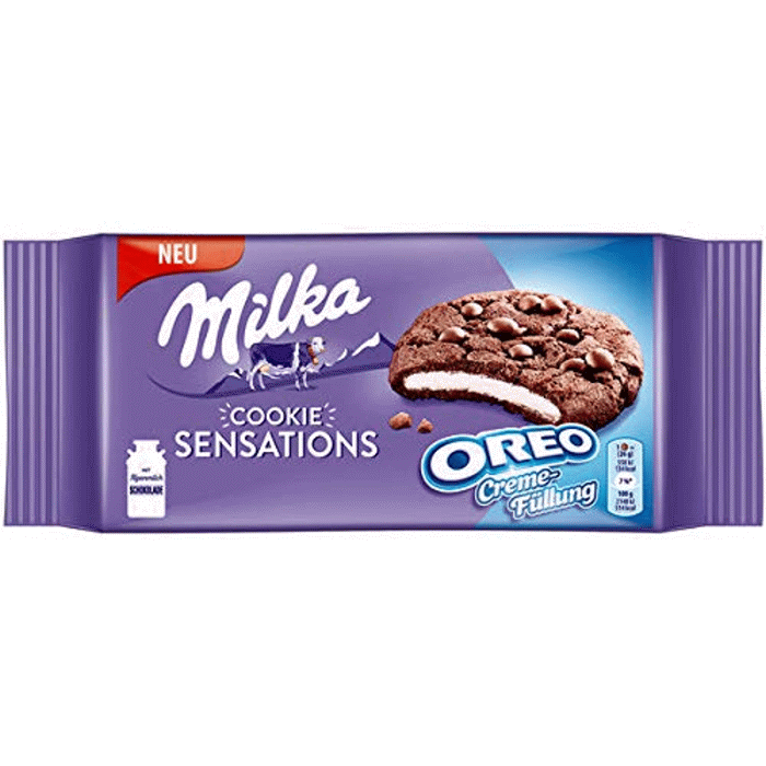 ミルカ クッキー センセーションズ オレオ フィリング入りココア
