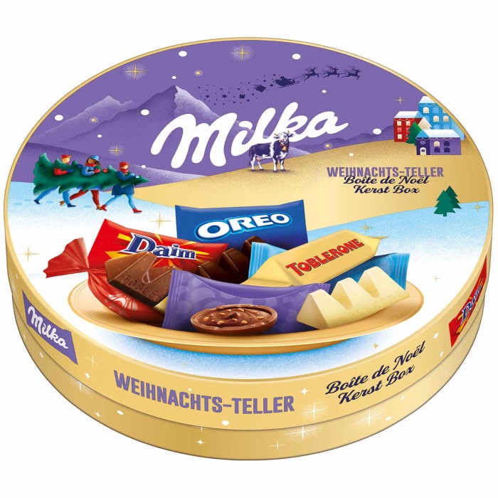 Milka & Friends Christmas Plate 198g / 6.98oz
