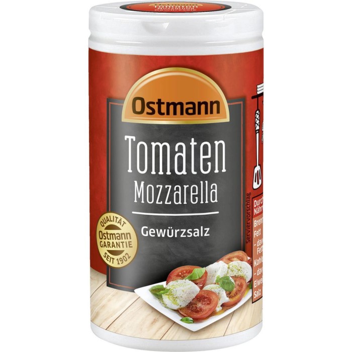 Ostmann Tomaten Mozzarella Gewürzsalz 60g